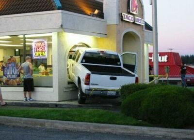 car inside the window